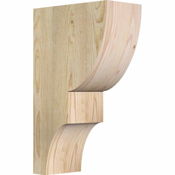 Ekena Millwork Ridgewood Rough Sawn Corbel, Douglas Fir, 6"W x 12"D x 20"H COR06X12X20RID00RDF - main
